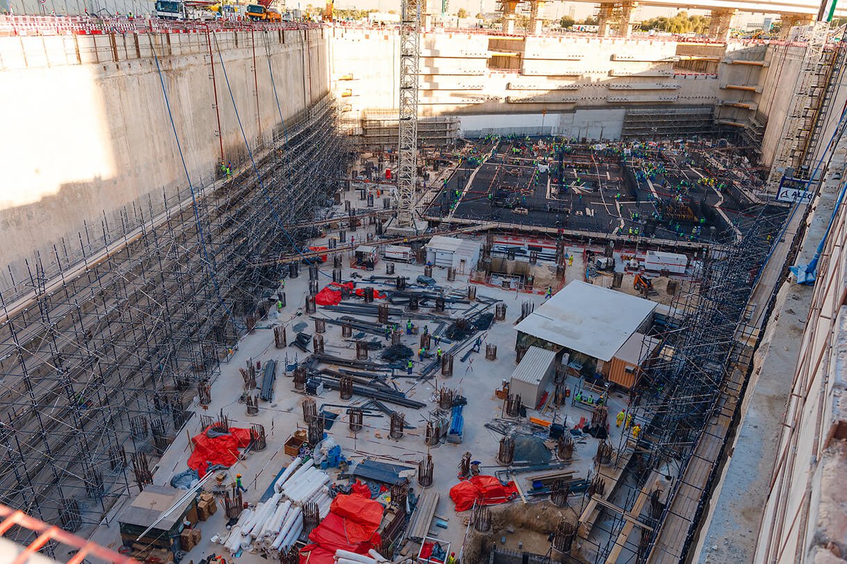 Ithra Dubai lays down over 26,000m3 of Concrete to inaugurate the launch of One Za’abeel