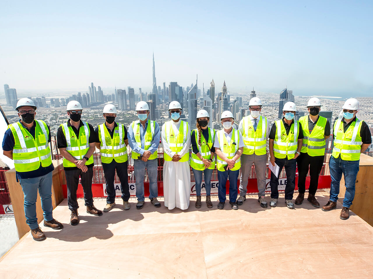 Ithra Dubai Announces Completion of Top Out of Tower A and B at One Za’abeel